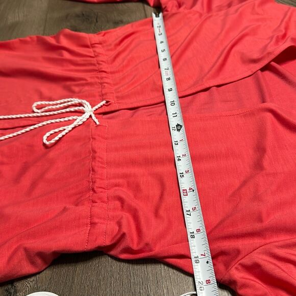 Sun50 UPF 50+ Beach Robe Swimsuit Cover Up‎ Pink Size Small - Picture 8 of 10